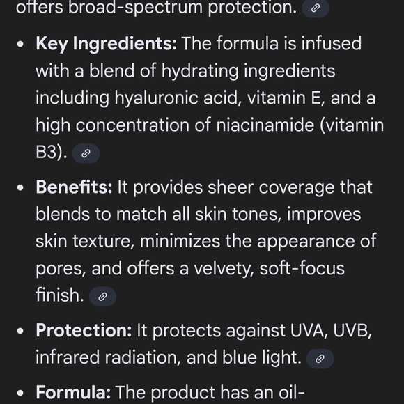 DRMTLGY Matte Universal Tinted Moisturizer SPF46 - White and Gold - Picture 5 of 5